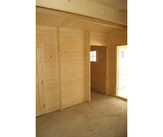 Abri Naira, Madriers 42mm, 5.20 x 6.00m, 30m² - NAR5059.02L