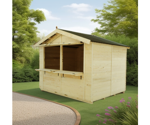 Echoppe marchande Sylva, 3.00 x 2.40 m, 7.2m²