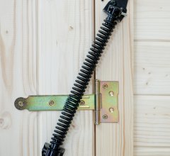 Abri Alpina WC PMR, Epicéa en Madriers 20 mm, 2.10 x 2.10m, 4.75m²